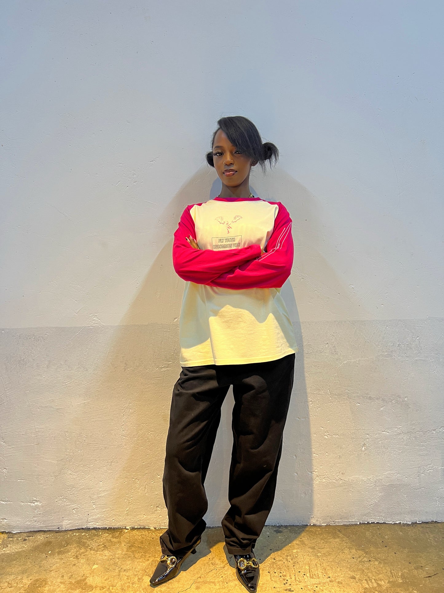 Pink ‘subculture 01’ Long sleeve