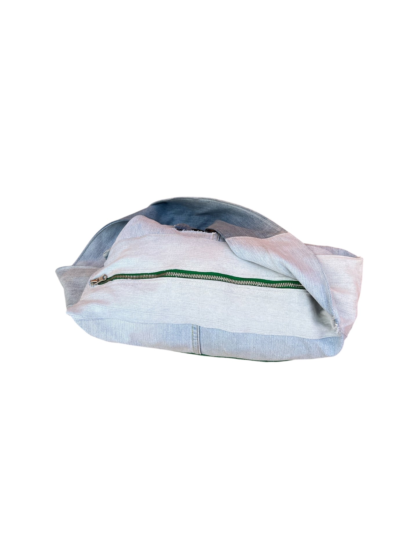 GIOF denim shoulder bag