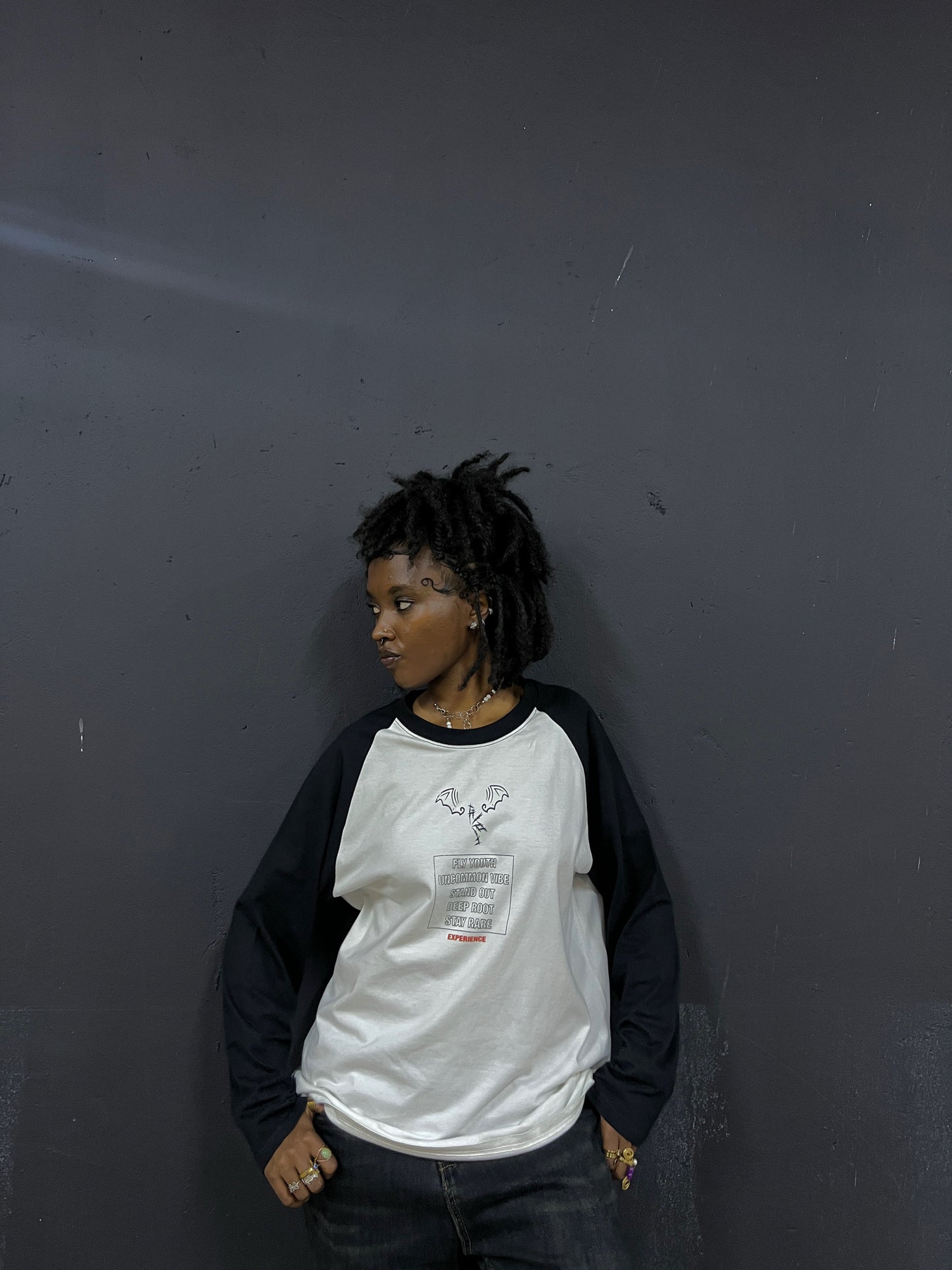 Black ‘subculture 01’ Long sleeve