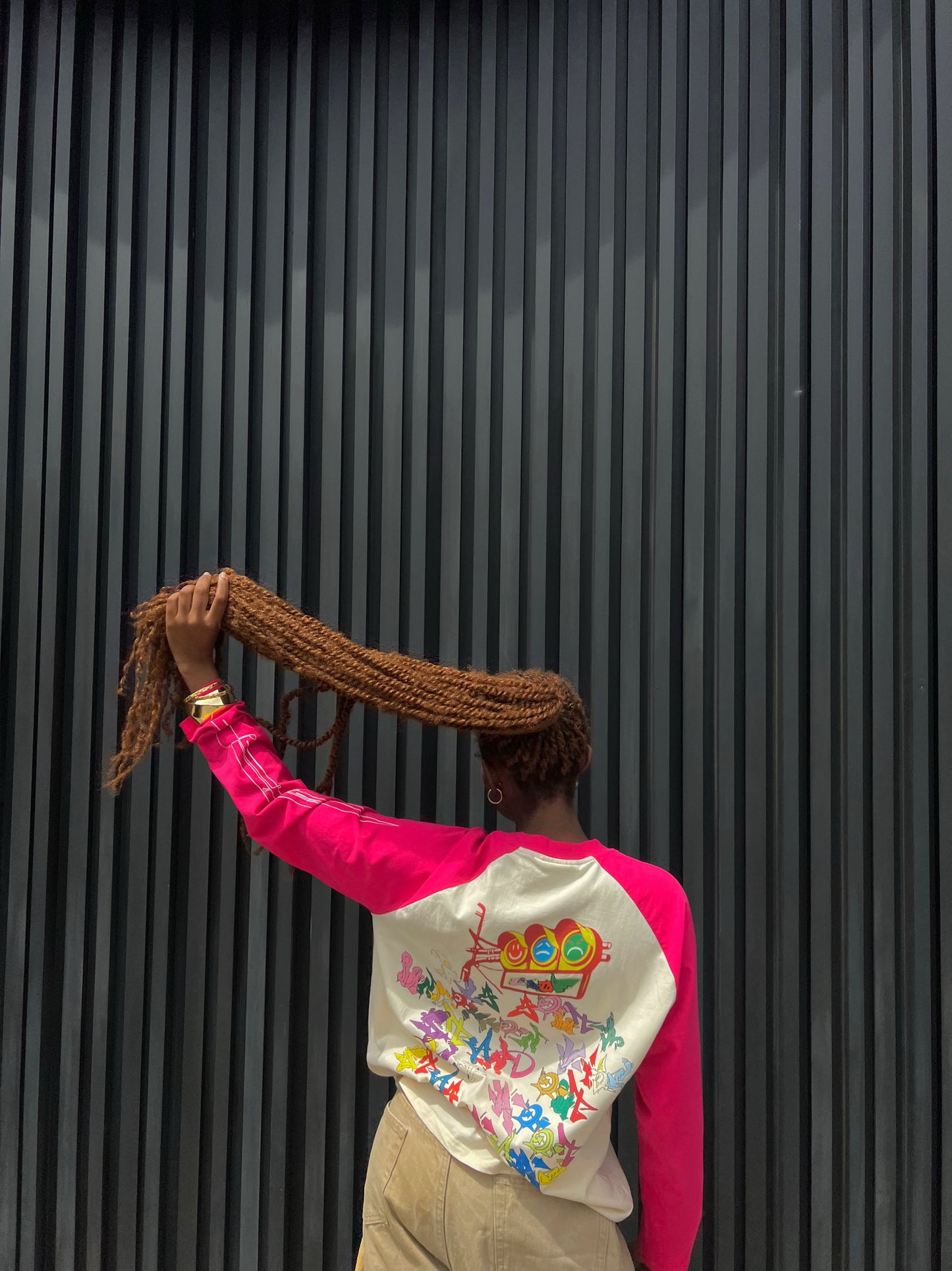 Pink ‘subculture 01’ Long sleeve