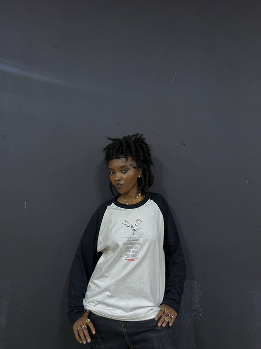 Black ‘subculture 01’ Long sleeve