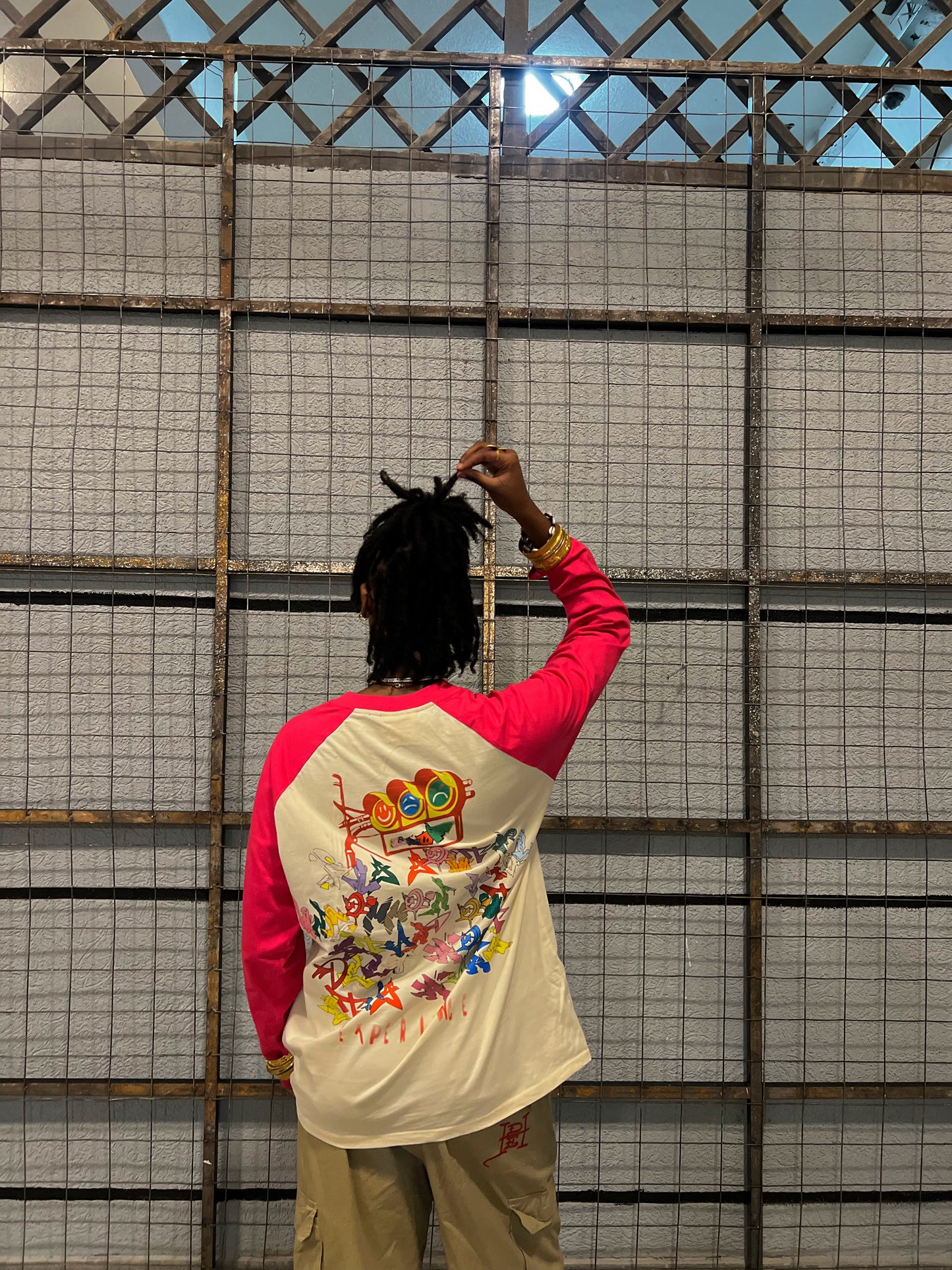 Pink ‘subculture 01’ Long sleeve