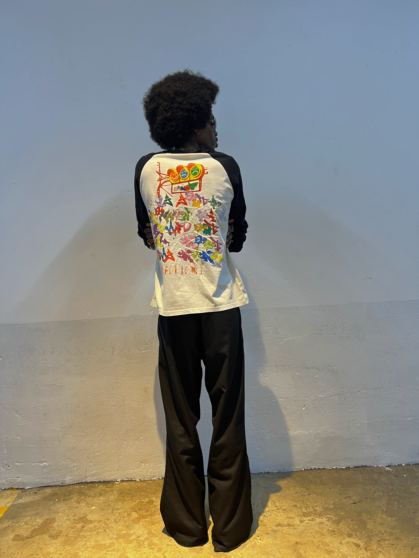 Black ‘subculture 01’ Long sleeve