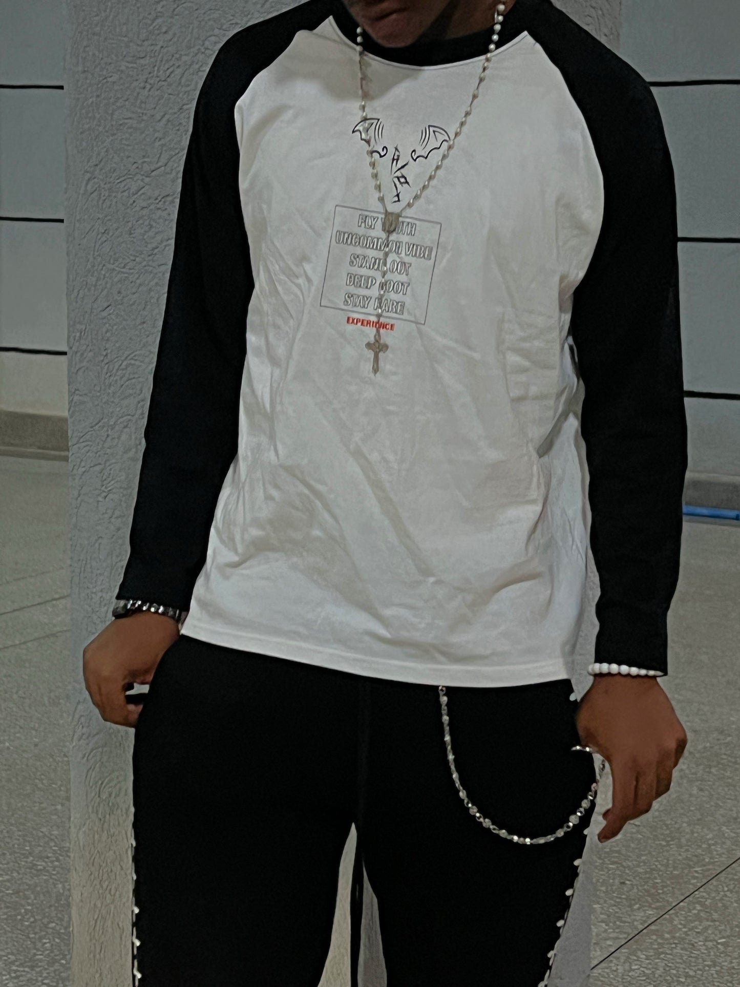 Black ‘subculture 01’ Long sleeve