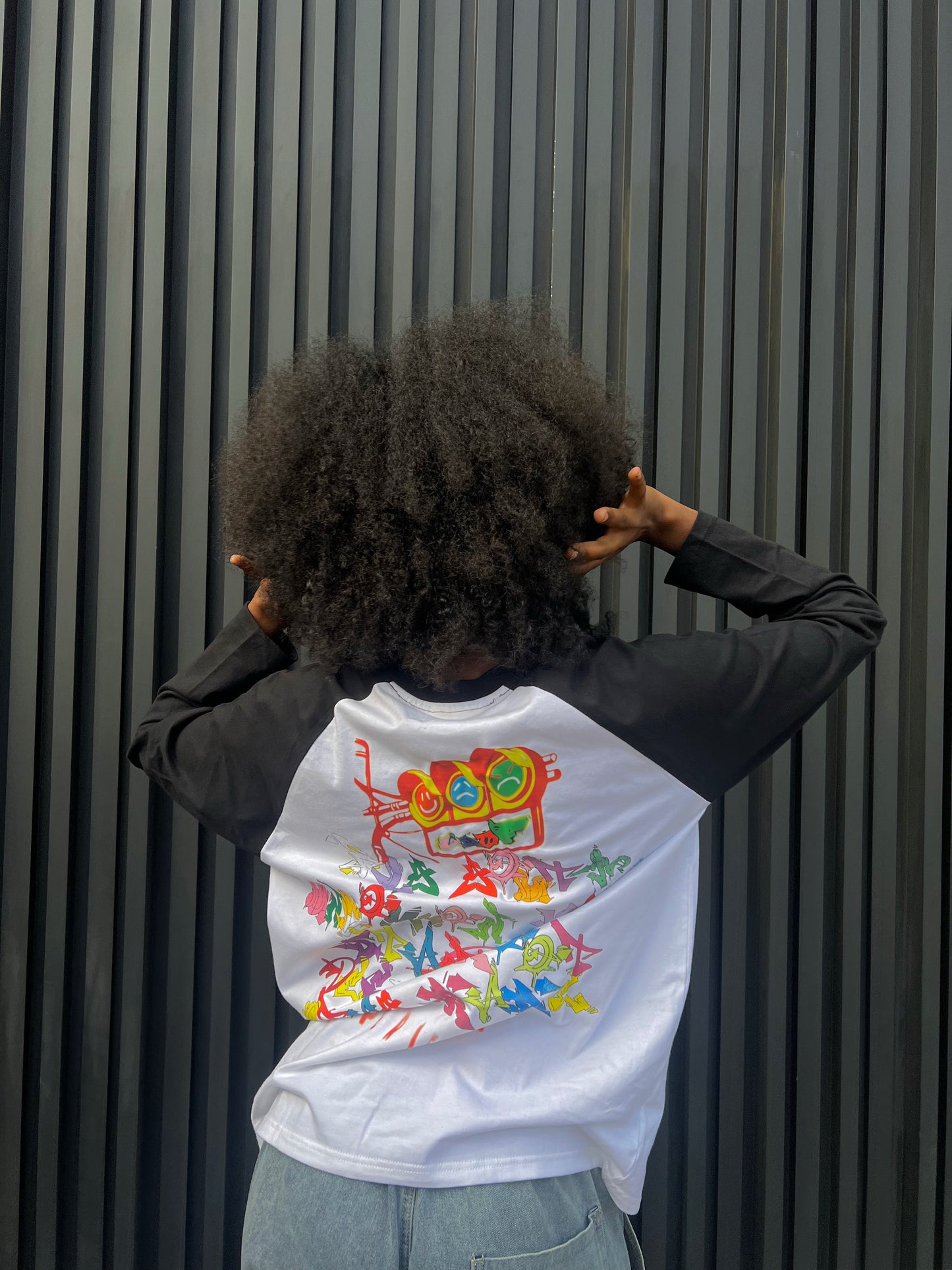 Black ‘subculture 01’ Long sleeve